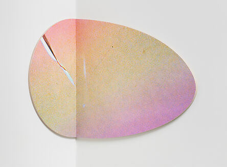 Victoria Fu, ‘Large Circle (pink/yellow)’, 2018