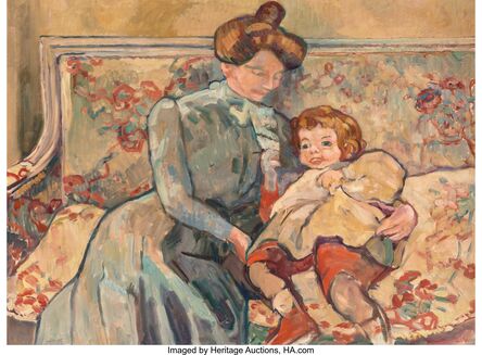 Louis Valtat, ‘Mère et enfant’, 1910