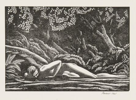 Rockwell Kent, ‘Forest Pool’, 1927