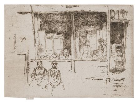 James Abbott McNeill Whistler, ‘Melon Shop, Houndsditch’, 1887