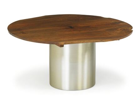 George Nakashima, ‘Custom dining table top on associated base’, 1976