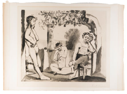 After Pablo Picasso, ‘Bacchanale’, 1955