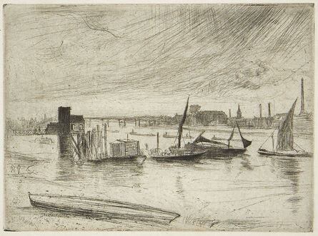 James Abbott McNeill Whistler, ‘Battersea Dawn (Cadogan Pier)’, 1871