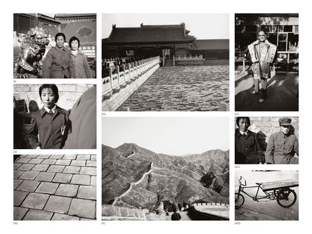 Andy Warhol, ‘Eight works: (i) Two Women; (ii) Young Woman at Great Wall; (iii) Great Wall; (iv) Temple; (v) The Great Wall of China; (vi) Unidentified Woman; (vii) Young Man and Woman at Great Wall; (viii) Bicycle’, 1982