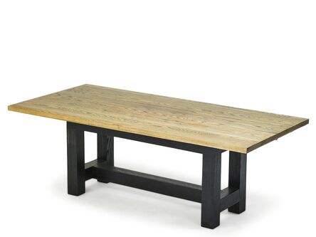 Marcel Breuer, ‘Custom-built dining table, stained oak, USA’, 2000s