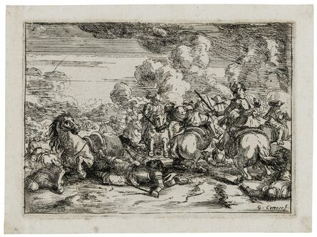 Jacques Cortois, ‘Scène Militaires’, circa 1635-1660