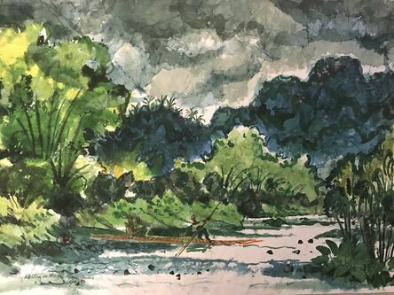 Bertram Alper, ‘Rafting on the Rio Grande, Jamaica’, 1986