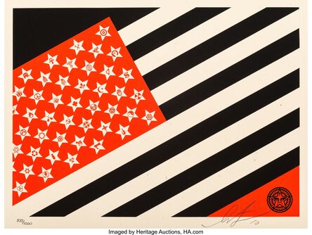 Shepard Fairey, ‘Mayday Flag (Small)’, 2010