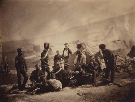 Roger Fenton, ‘Two salt prints of Crimean War scenes’