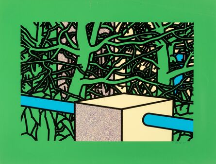 Patrick Caulfield, ‘Garden with Pines’, 1975