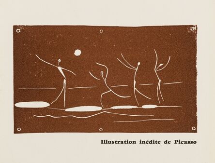 Pablo Picasso, ‘Jeu de ballon sur une plage (Baer 1046, Cramer 89)’, 1957