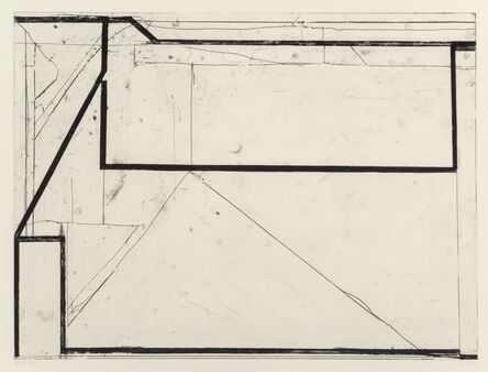 Richard Diebenkorn, ‘Softground Play, from Four Softgrounds’, 1982