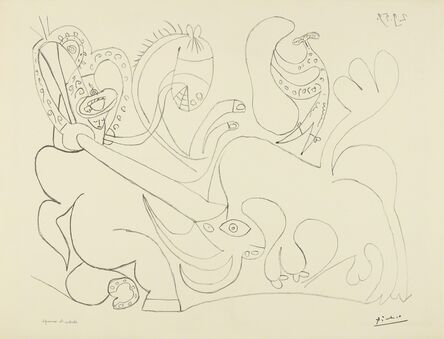 Pablo Picasso, ‘La Pique. I (B. 898; M. 324)’, 1959