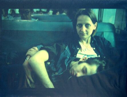 Nan Goldin, ‘Suzanne and Philippe on the train, Long Island, N.Y.’, 1985