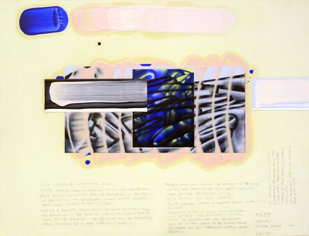 David Reed, ‘Color Study 51’, 2014