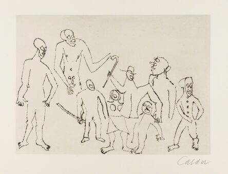Alexander Calder, ‘Santa Clause’, 1974