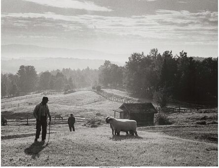 Gordon Converse, ‘Sheep Farm, Peru, Vermont’, 1970