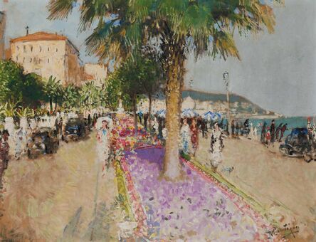 Pierre Eugène Montézin, ‘La Promenade des Anglais’