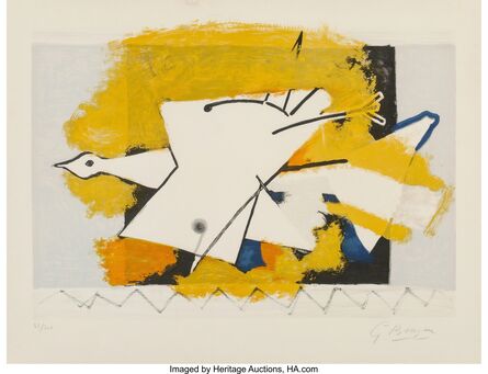 After Georges Braque, ‘L'Oiseau jaune’, 1959