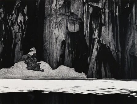 Ansel Adams, ‘Frozen Lake and Cliffs, Sierra Nevada, California’, 1927