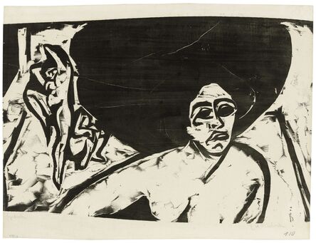 Ernst Ludwig Kirchner, ‘Nackte Tänzerinnen’, 1909