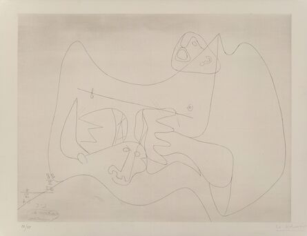 Le Corbusier, ‘Naissance Mintoaure’, 1964