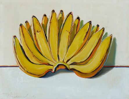 Wayne Thiebaud, ‘Bananas’, 1963