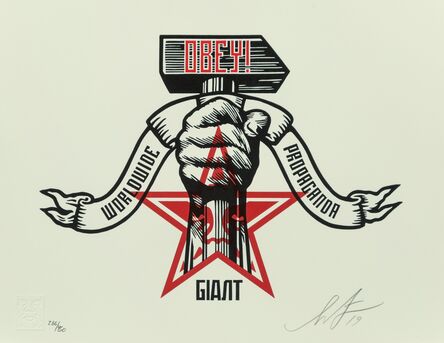 Shepard Fairey, ‘Hammer and Fist’, 2019