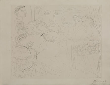 Pablo Picasso, ‘Minotaure Caressant Une Femme’, 1939