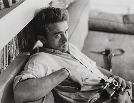 Roy Schatt, ‘James Dean, Photography Lesson’, 1954-printed later