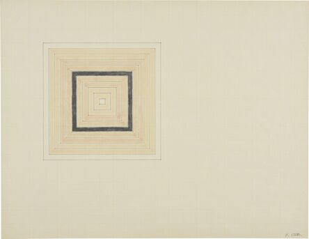 Frank Stella, ‘Untitled (Concentric Square)’, circa 1960s