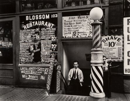 Berenice Abbott, ‘Blossom Restaurant, 103 Bowery’, 1935