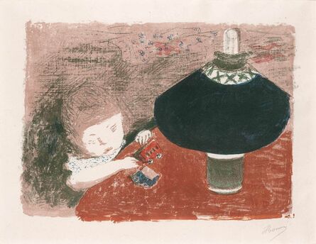 Pierre Bonnard, ‘L'Enfant À La Lampe (Roger-Marx 43; Bouvet 43)’