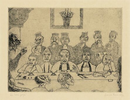 James Ensor, ‘Les Bons Juges (The Good Judges)’, 1894