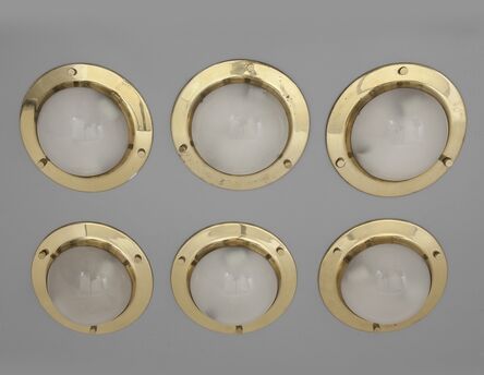 Luigi Caccia Dominioni, ‘A set of six ceiling lamps  'LSP6' model’, 1965