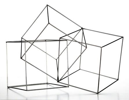 François Morellet, ‘Trois cubes imbriqués’, 1977