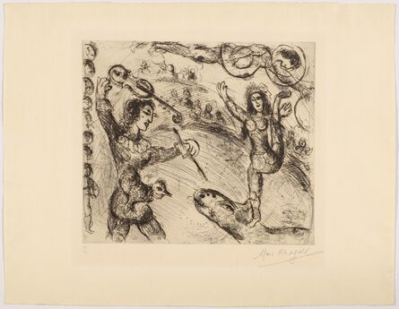 Marc Chagall, ‘Acrobate et Violoniste’, 1968