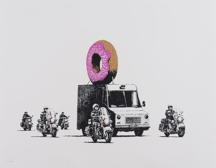 Banksy, ‘Donuts (Strawberry)’, 2009
