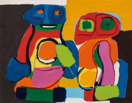 Karel Appel, ‘Two Figures’, 1968
