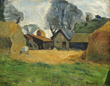 Ronald Ossory Dunlop, ‘View of a farmyard’