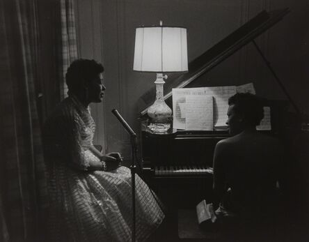 Roy DeCarava, ‘Billie Holiday and Hazel Scott at a Party’, 1957-printed later