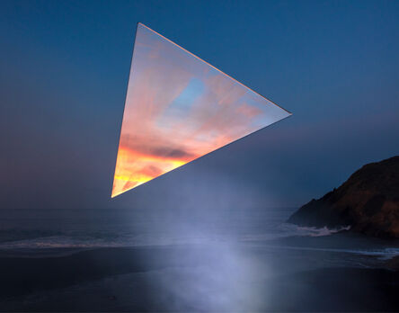 Kevin Cooley, ‘Smoke and Mirrors, Triangle (Marin Headlands)’, 2019