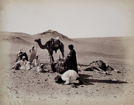 ‘Album containing approximately 85 albumen prints (and additionally three gravures) of Egyptian views’