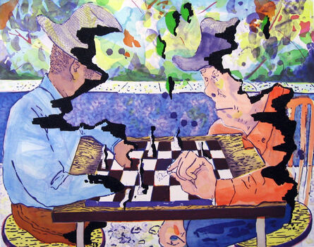 Dana Schutz, ‘Chess’, 2008