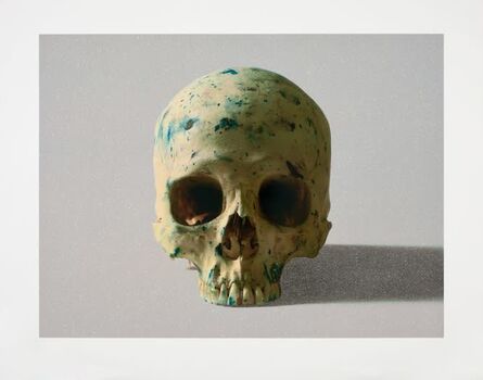 Damien Hirst, ‘Studio Half Skull’, 2009
