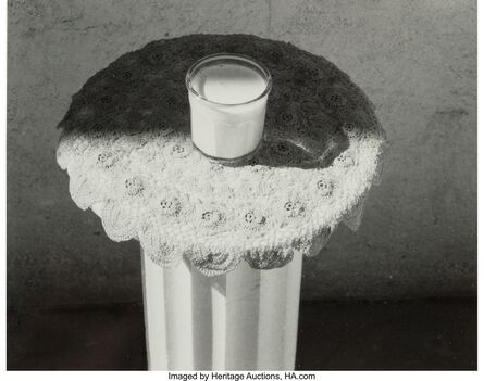 Harold Jones, ‘John's Glass and Milk from the series Light (two photographs)’, 1976; 1977