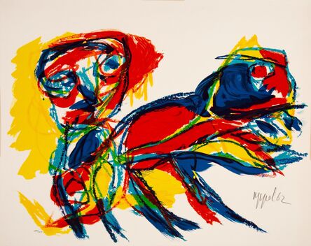 Karel Appel, ‘Figure et Animal’, 1962