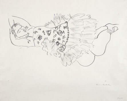 Henri Matisse, ‘Danseuse endorme (Sleeping Dancer)’, 1926-27