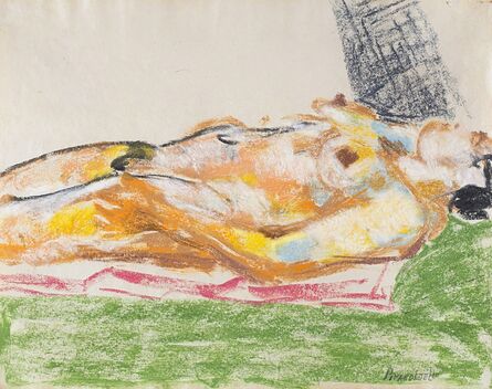 Fausto Pirandello, ‘Nudo sdraiato’, 1950
