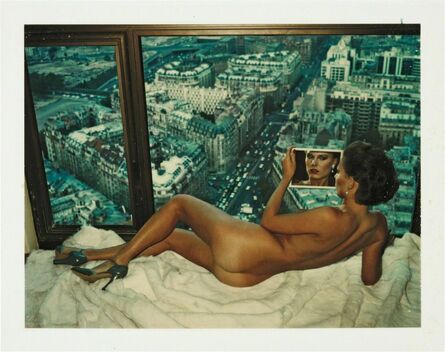 Helmut Newton, ‘Bergström over Paris’, 1976